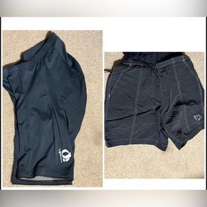 Two pairs of Pearlizumi cycling / bike shorts.